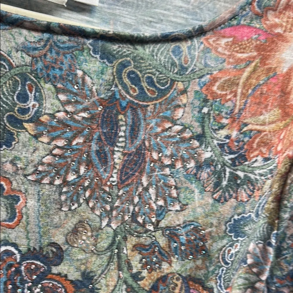 Women's Floral Long Sleeve Top